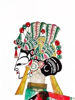 藏品(皮影戲偶-旦(頭))的圖片