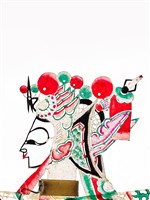 藏品(皮影戲偶-武將(頭))的圖片