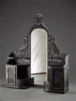 藏品(烏心石木梳妝鏡櫃(上))的圖片