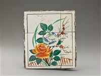 藏品(琉璃釉彩繪瓷磚)的圖片