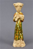 藏品(排簫女樂師陶俑)的圖片