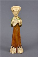 藏品(排簫女樂師陶俑)的圖片