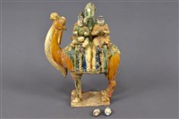 藏品(駱駝樂隊陶俑)的圖片