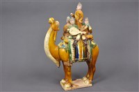 藏品(駱駝樂隊陶俑)的圖片