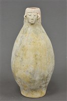 藏品(人面圈足陶瓶)的圖片