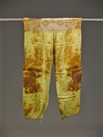 藏品(黃色飾亮片長褲)的圖片