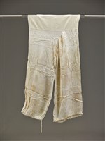 藏品(米白色素褲)的圖片