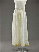 藏品(白色素襯裙)的圖片