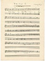 藏品(賣花詞 鉛筆草稿)的圖片