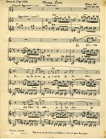 藏品(二歌 手稿抄本)的圖片