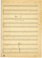 藏品(翻頁 墨水筆手稿)的圖片