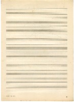 藏品(國慶歌 總譜，墨水筆手稿)的圖片