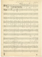 藏品(西湖好 總譜，鉛筆草稿)的圖片