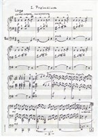 藏品(光榮頌 總譜，墨水筆手稿)的圖片