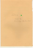 藏品(光榮頌 四聲部分譜，手稿影本)的圖片