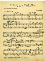 藏品(小女婿相親 鋼琴縮譜，手稿抄本)的圖片