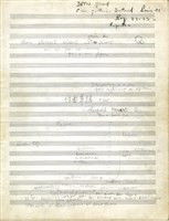 藏品(雙簧管樂三重奏 總譜，鉛筆草稿)的圖片