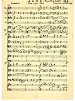 藏品(我的爸爸，總譜 墨水筆手稿)的圖片