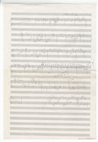 藏品(第一交響曲－第二樂章（草稿）)的圖片