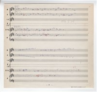 藏品(單簧管五重奏草稿素材)的圖片