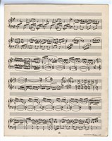 藏品(風琴小奏鳴曲，作品50－手稿（完稿）)的圖片