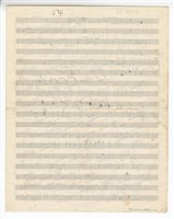 藏品(鋼琴奏鳴曲，作品54－手稿（草稿）)的圖片