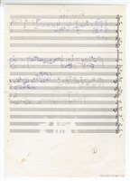 藏品(通霄囈語：〈抒情小曲〉－手稿（草稿）)的圖片