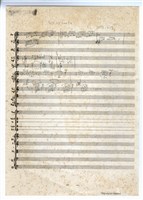 藏品(第二首小提琴奏鳴曲，作品99－手稿（速寫、鉛筆）)的圖片