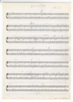 藏品(鋼琴小品，作品105：〈有休止的圓舞曲〉－手稿（草稿）)的圖片