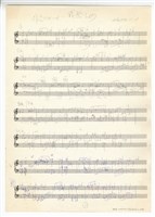 藏品(鋼琴小品，作品105：〈或然之四〉－手稿（草稿）)的圖片