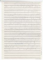 藏品(吉他小夜曲，作品119：〈吉他小夜曲〉－手稿（草稿）)的圖片