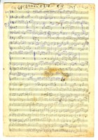 藏品(兩首為南胡和笛的小曲－手稿（草稿）)的圖片