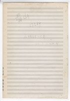 藏品(看山─為中國樂器的合奏－手稿（草稿）)的圖片