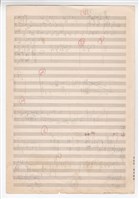 藏品(作品30，《六首歌曲》 〈燕燕〉〈夭桃〉手稿 草稿)的圖片