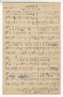 藏品(《中國青年進行曲》手稿 草稿)的圖片