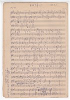 藏品(《亞州少年頌》手稿 草稿)的圖片