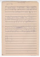 藏品(《效忠領袖歌》手稿 草稿)的圖片