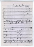 藏品(《野地的花》影印稿 完稿 )的圖片