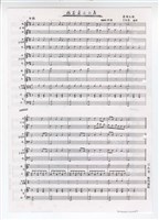 藏品(《我若是小小鳥》總譜 影印稿 完稿)的圖片