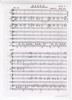 藏品(《甜美的家庭》總譜 影印稿 完稿)的圖片