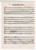 藏品(作品101，《直笛三重奏》： B.〈兩支高音笛和鋼琴的三重奏〉總譜  影印稿 完稿)的圖片