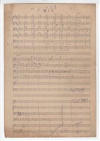 藏品(作品16，《鋼琴五重奏》：〈晨景〉手稿 草稿)的圖片