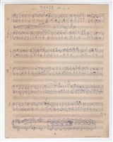 藏品(作品32，《弦樂四重奏》 手稿 草稿)的圖片