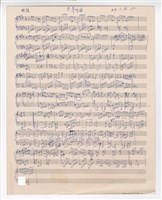 藏品(作品43，《小奏鳴曲》鋼琴獨奏 手稿 草稿)的圖片