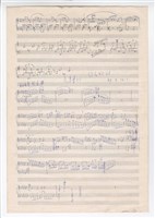 藏品(作品45，《花束集》鋼琴獨奏 手稿 草稿)的圖片