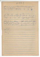 藏品(《蘇武牧羊》鋼琴獨奏 手稿 草稿)的圖片