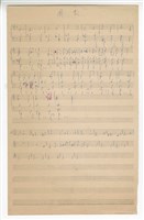 藏品(《國歌》鋼琴獨奏 手稿 草稿)的圖片