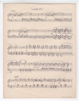 藏品(第一號鋼琴奏鳴曲)的圖片