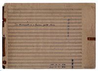 藏品(《臺灣旋律二樂章》修訂版  管弦樂曲  總譜  手稿  完稿)的圖片