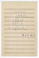 藏品(《兒童鋼琴曲集》：《七首歌仔調》《六首交加調》《四首四川民謠》鋼琴獨奏  手稿  完稿)的圖片